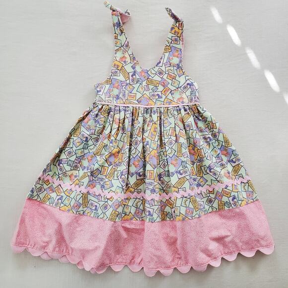 Vintage Animals "Best Friends" Dress kids 6